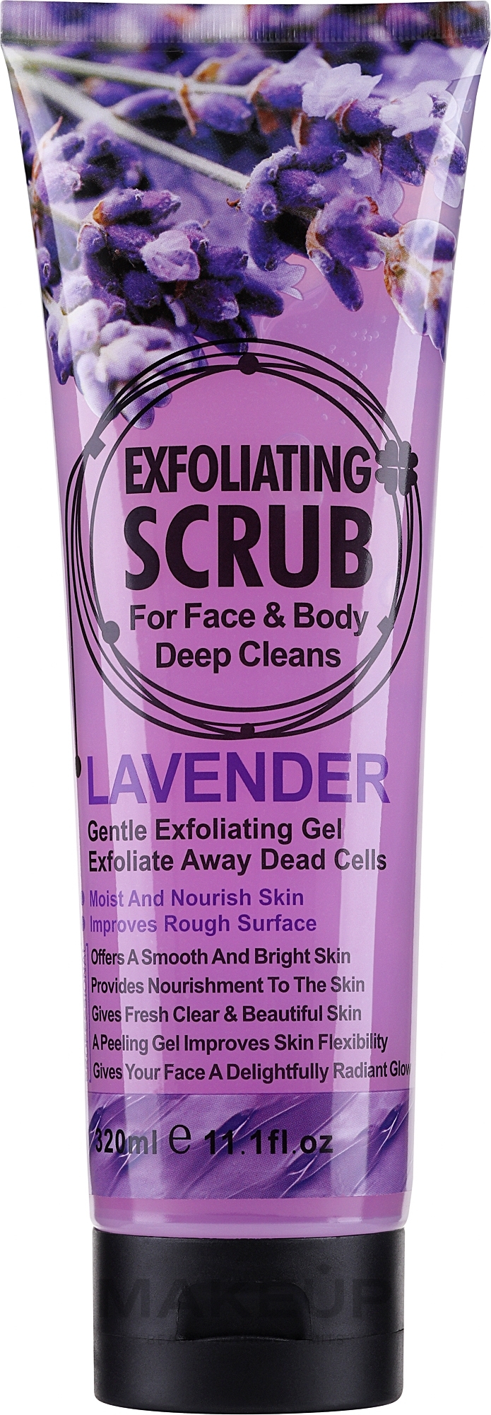 Gesichts- und Körperpeeling Lavendel - Wokali Exfoliating Scrub Lavender — Bild 320 ml