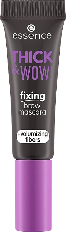 Wimperntusche zur Augenbrauenfixierung - Essence Thick & Wow! Fixing Brow Mascara — Bild N1