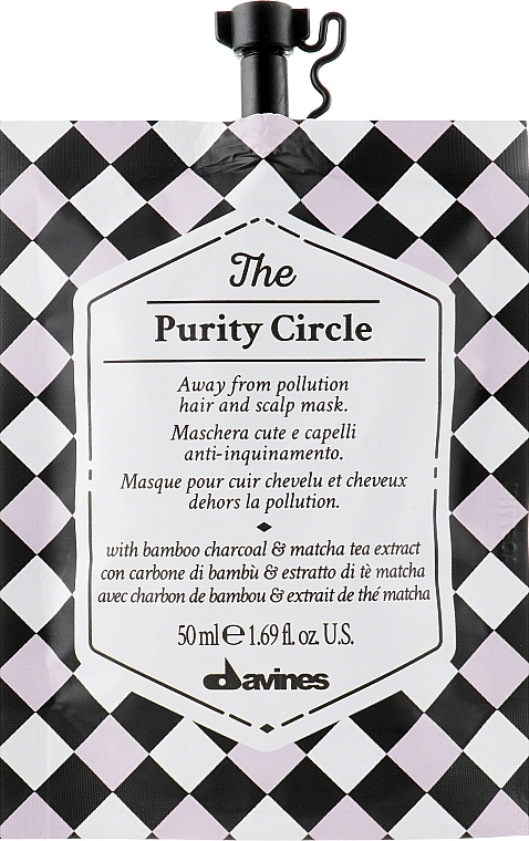 Haarmaske mit Bambuskohle - Davines The Circle Chronicles The Purity Circle