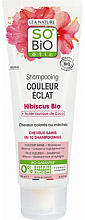 Düfte, Parfümerie und Kosmetik Haarshampoo - So'Bio Colour Shine Organic Hibiscus Shampoo