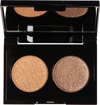 Lidschatten - Korres Volcanic Minerals Velvet Dual Eyeshadow Palette — Bild 28 - Golden Amber