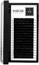 Falsche Wimpern C 0.10 (9 mm) - Nanolash Volume Lashes — Bild N1