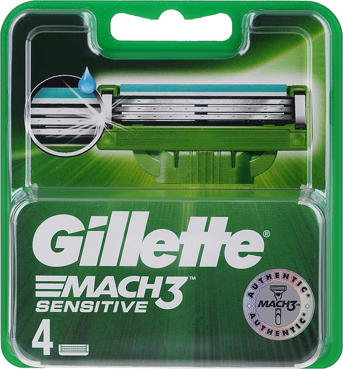 Gillette Fusion ProGlide Ersatzklingen - Gillette Mach3 Sensitive