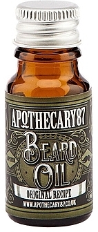Bartöl - Apothecary 87 Original Recipe Beard Oil — Bild N1