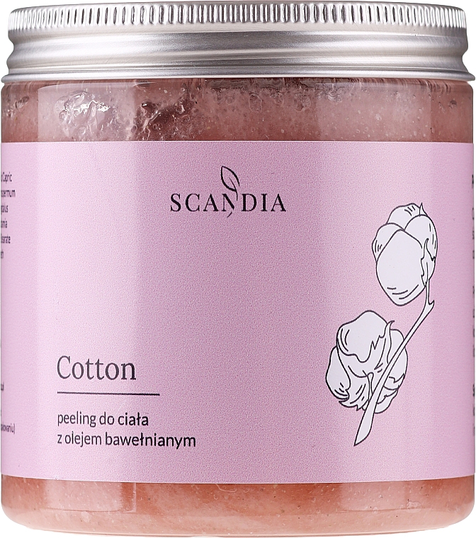 Zucker-Körperpeeling mit Baumwollsamenöl - Scandia Cosmetics Cotton — Foto N1