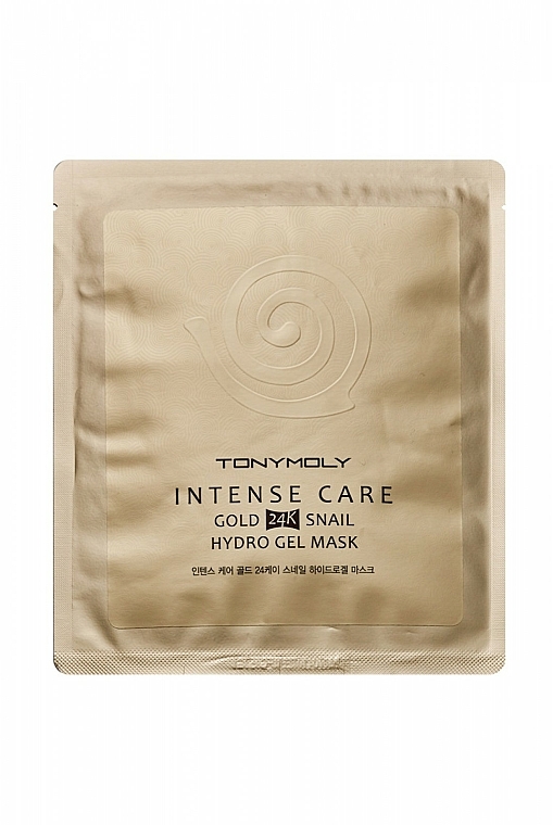 Hydrogel-Gesichtsmaske mit Schneckenschleimextrakt und Gold - Tony Moly Intense Care Gold 24K Snail Hydro Gel Mask — Bild N1
