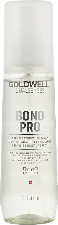 Stärkendes Serum-Spray für feines und sprödes Haar - Goldwell DualSenses Bond Pro Repair Structure Spray — Bild N1