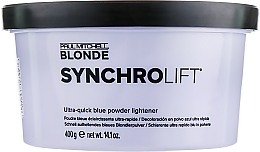 Schnellaufhellendes blaues Blondierpulver - Paul Mitchell Synchro Lift — Bild N1