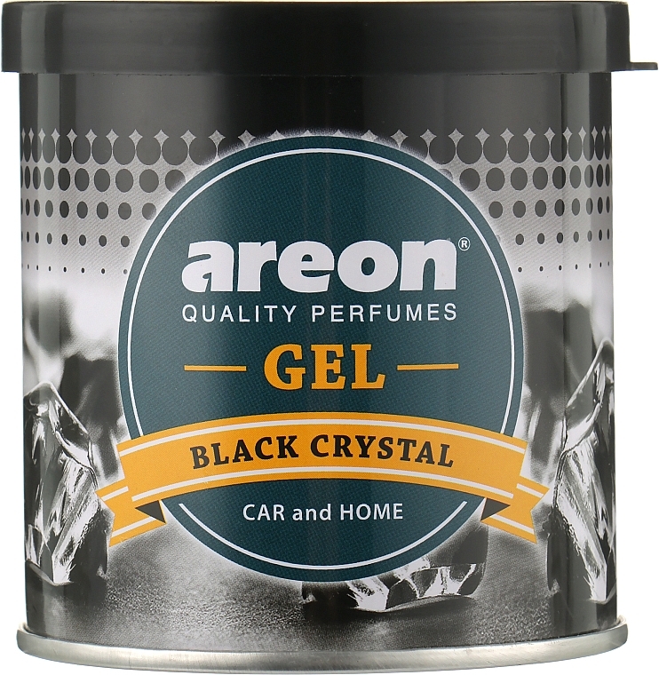 Gel-Lufterfrischer Schwarzer Kristall - Areon Areon Gel Can Black Crystal — Bild N1