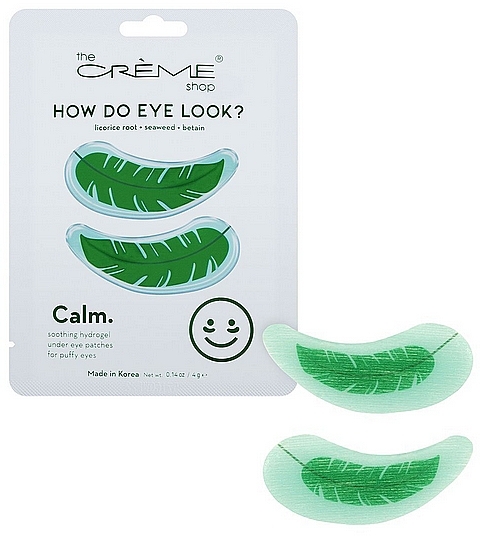 Patches gegen dunkle Augenringe - The Creme Shop How Do Eye Look Calm — Bild N1
