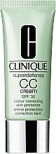 Düfte, Parfümerie und Kosmetik Getönte und schützende CC Creme - Clinique Superdefense CC-cream Colour Correcting Skin Protector SPF 30