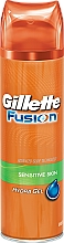Rasiergel für empfindliche Haut - Gillette Fusion Sensitive Skin Shave Gel for Men — Foto N1