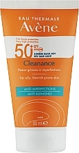 Düfte, Parfümerie und Kosmetik Sonnenschutzcreme für Problemhaut - Avene Solaires Cleanance Sun Care SPF 50+