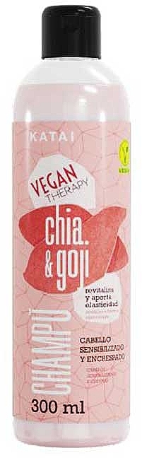 Tiefenreinigendes Shampoo - Katai Vegan Therapy Chia & Goji Shampoo — Bild N1
