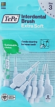Düfte, Parfümerie und Kosmetik Interdentalzahnbürsten 0,6 mm blau 8 St. - TePe Interdental Brushes Extra Soft