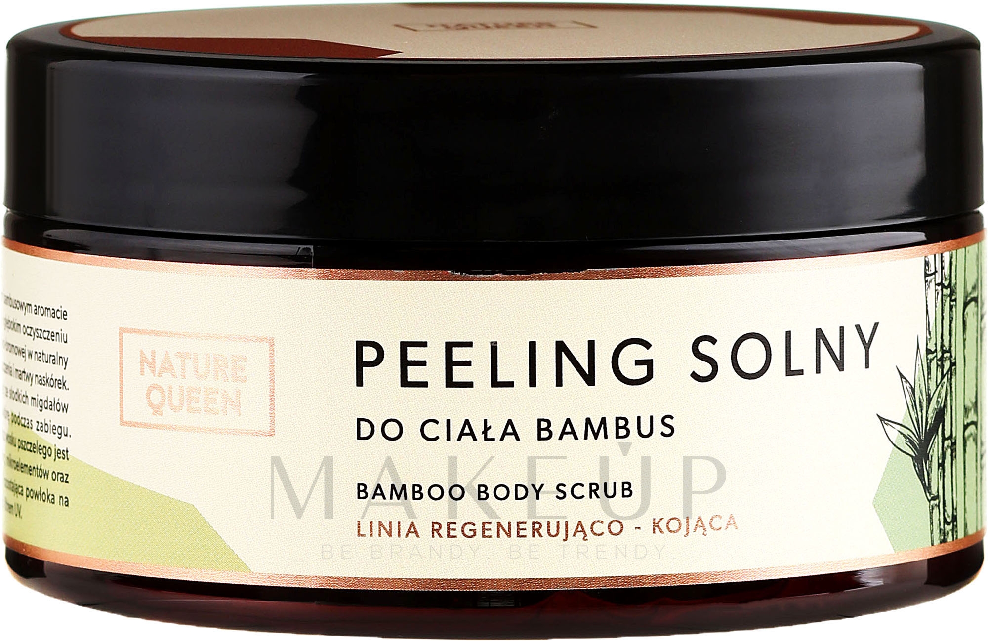 Körpersalzpeeling mit Bambus - Nature Queen Body Scrub — Bild 250 g