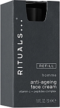 Anti-Aging-Gesichtscreme - Rituals Homme Anti-Ageing Face Cream Refill  — Bild N1