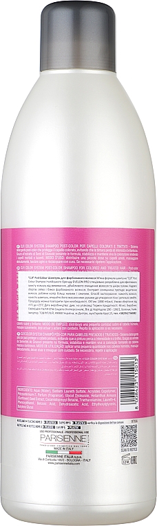 Shampoo für gefärbtes Haar - Parisienne Evelon Pro Color System Post Color Shampoo — Bild N2