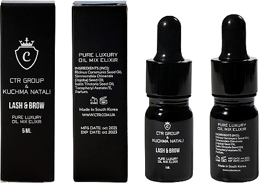 Öl für Augenbrauen und Wimpern - CTR Pure Luxury Oil Mix Elixir — Bild N4