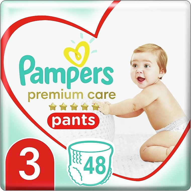 Windeln Premium Care Pants Midi 3 (6-11 kg) 48 St. - Pampers — Bild N1