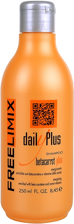 Energiespendendes Shampoo mit Beta-Carotin - Freelimix Daily Plus Betacarot Plus Shampoo — Bild N1