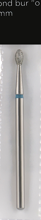 Diamant-Nagelfräser in Tropfenform 2,3 mm blau - Head The Beauty Tools — Bild N1