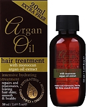 Feuchtigkeitsspendende Haarlotion mit marokkanischem Arganöl - Xpel Marketing Ltd Argan Oil Hair Treatment — Bild N2