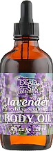 Düfte, Parfümerie und Kosmetik Körperöl aus Mineralien aus dem Toten Meer mit Lavendelöl - Dead Sea Collection Lavender Body Oil