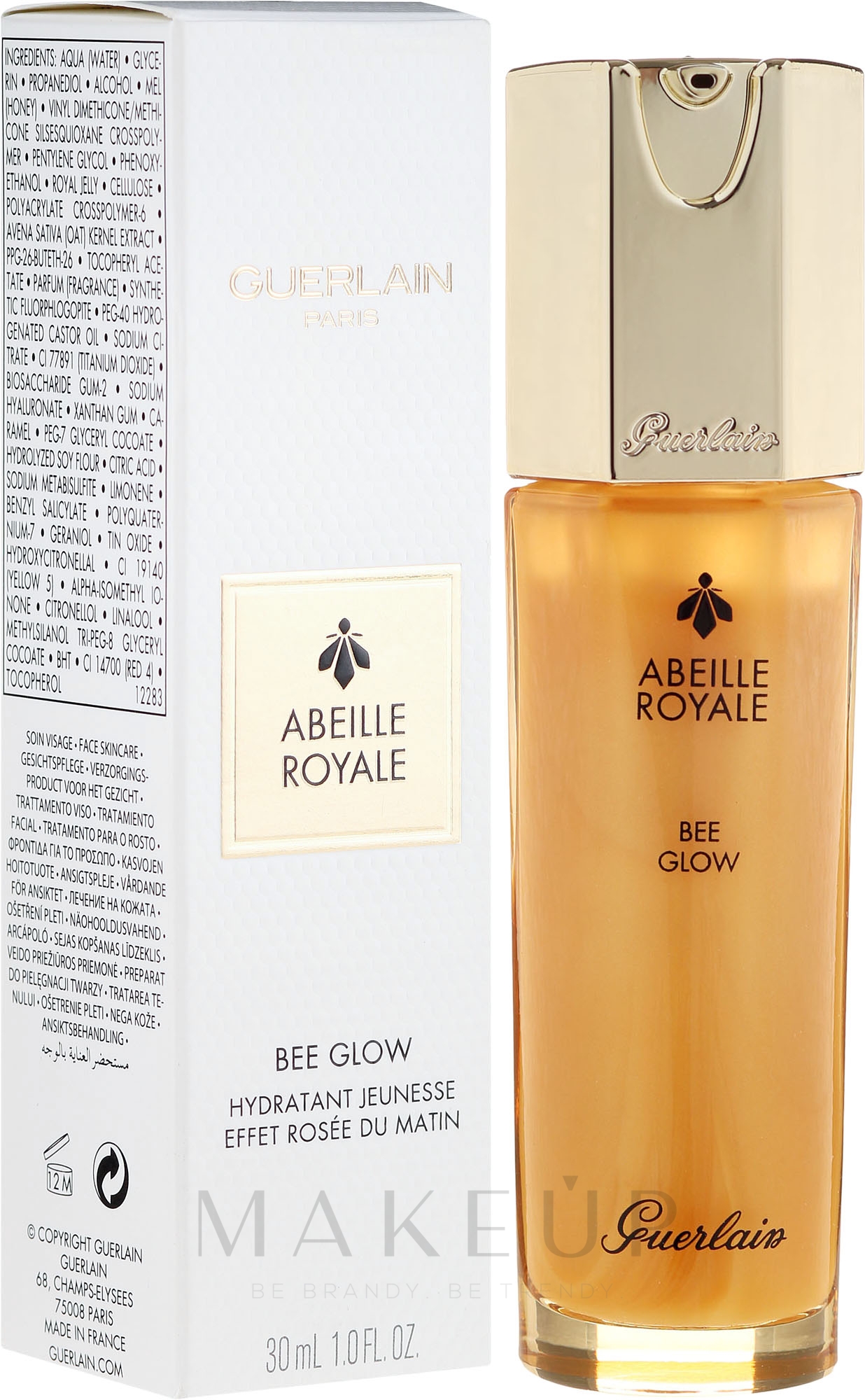 Feuchtigkeitsspendendes Gesichtsserum - Guerlain Abeille Royale Bee Glow — Bild 30 ml