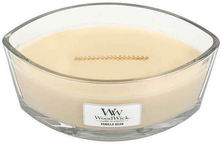 Duftkerze im Glas Vanilla Bean - Woodwick Candle Ellipse Jar Vanilla Bean — Bild N1