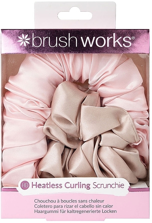 Haargummi für kaltregenerierte Locken - Brushworks Heatless Curling Scrunchie — Bild N1