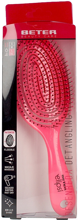 Entwirrbürste für langes Haar rosa - Beter Elipsi Detangling Brush — Bild N3