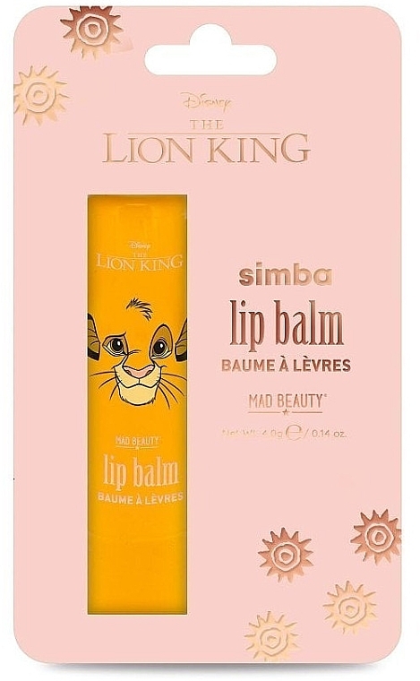 Lippenbalsam - Mad Beauty Disney The Lion King Simba Lip Balm  — Bild N2