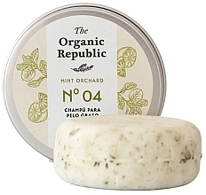 Düfte, Parfümerie und Kosmetik Festes Haarshampoo Minze - The Organic Republic Shampoo