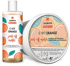 Düfte, Parfümerie und Kosmetik Maske-Peeling für das Gesicht - SesDerma Laboratories Beauty Treats C-Vit Orange Peel-Off Mask 