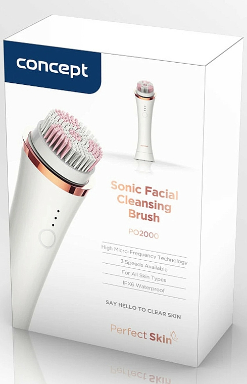 Gesichtsreinigungsbürste - Concept Perfect Skin PO2000 Sonic Facial Cleansing Brush — Bild N3