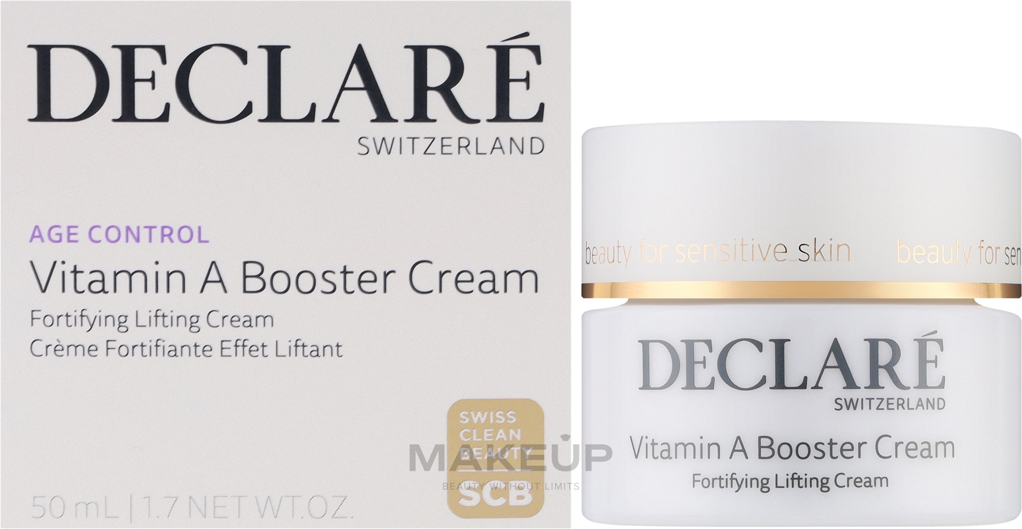 Gesichtscreme mit Vitamin A - Declare Age Control Vitamin A Booster Cream — Bild 50 ml