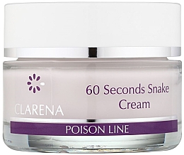 60-Sekunden Gesichtscreme mit Schlangengift - Clarena Poison Line 60 Seconds Snake Cream — Bild N1