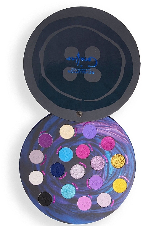 Eyeshadow Palette - Makeup Revolution x Coraline Button Eye Palette  — Bild N1