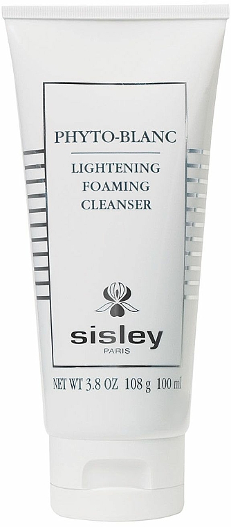 Aufhellendes schäumendes Gesichtsreinigungscreme-Gel mit Pflanzenextrakten - Sisley Phyto-Blanc Lightening Foaming Cleanser — Bild N1