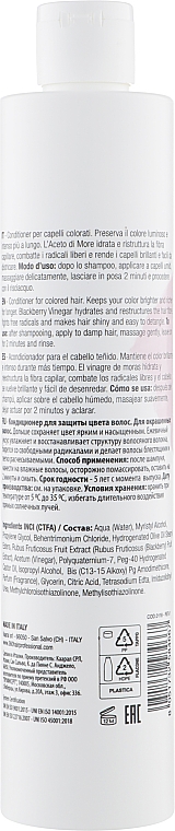 Conditioner für coloriertes Haar mit Brombeeressig - 360 Be Color Colored Hair Conditioner — Bild N2