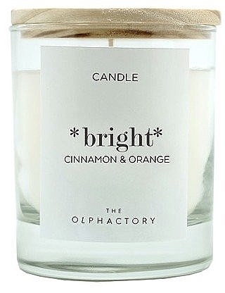 Duftkerze - Ambientair Bright Orange & Cinnamon Candle — Bild N1