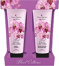 Düfte, Parfümerie und Kosmetik Körperpflegeset - Primo Bagno Floral Collection Floral Wild Orchid (Körperlotion 150ml + Duschgel 150ml)