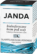 Düfte, Parfümerie und Kosmetik Augencreme - Janda Hyalusferic Eye Cream