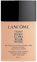 Düfte, Parfümerie und Kosmetik Langanhaltende Foundation LSF 19 - Lancome Teint Idole Ultra Wear Nude