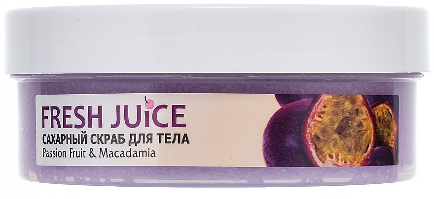 Zuckerpeeling für den Körper Passionsfrucht & Macadamia - Fresh Juice Passion Fruit & Macadamia — Bild N2
