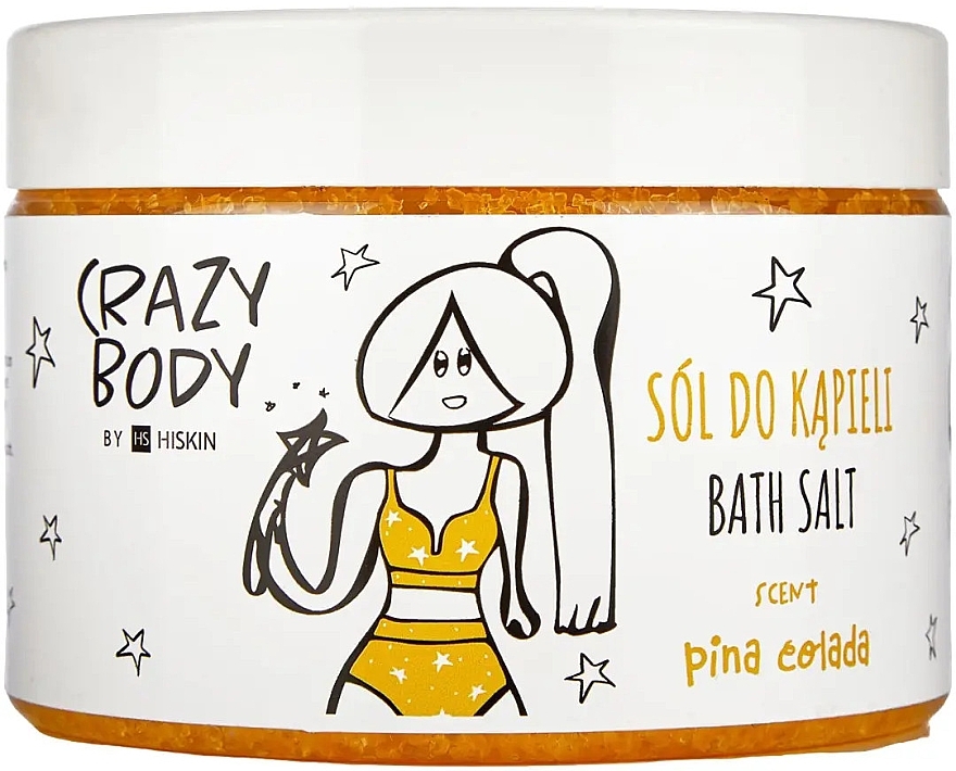 Badesalz Pina Colada - HiSkin Crazy Body Pina Colada — Bild N1