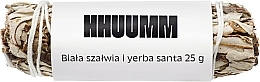 Weihrauch mit weißen Salbeiblättern und Yerba Santa - Hhuumm — Bild N1