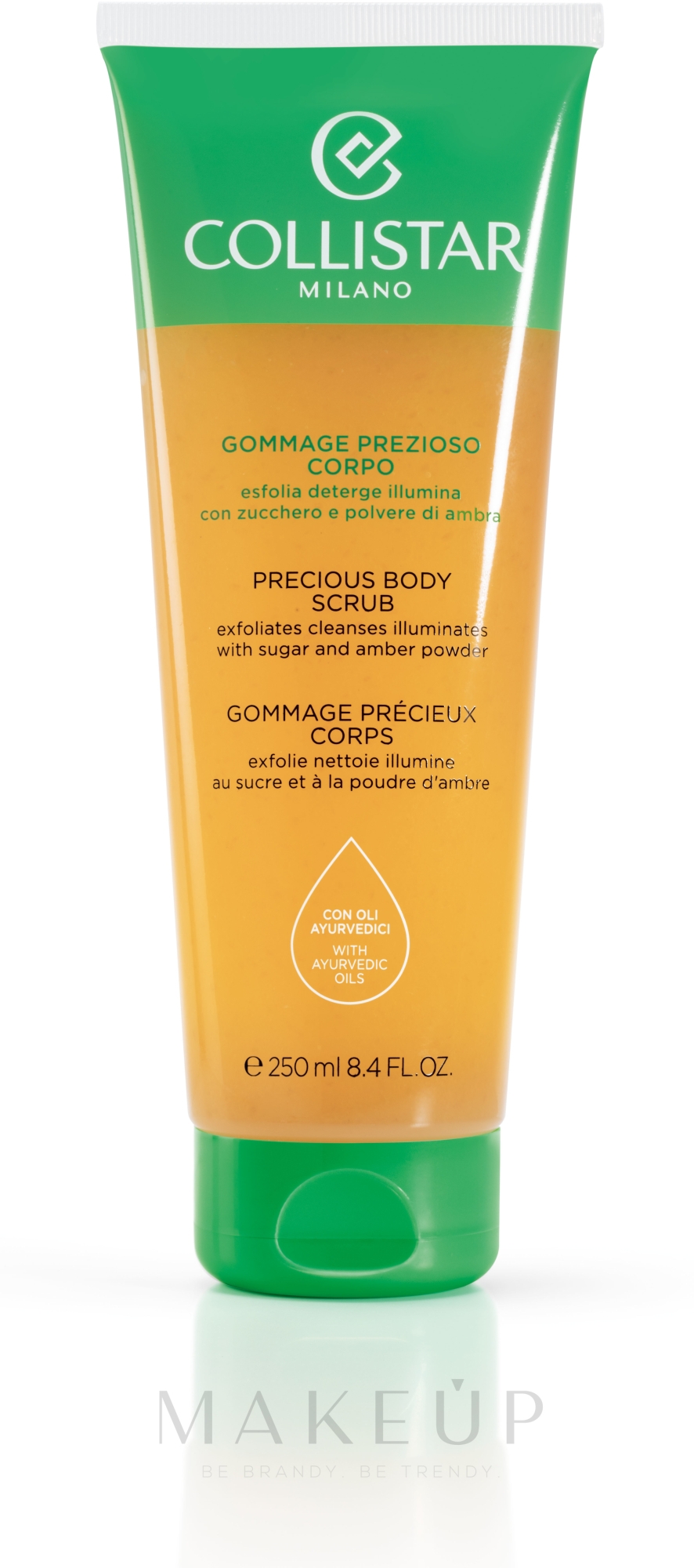 Körperpeeling mit Zucker und Bernsteinpulver - Collistar Special Perfect Body Precious Body Scrub — Bild 250 ml