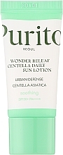 Düfte, Parfümerie und Kosmetik Sonnenschutzlotion für das Gesicht - Purito Seoul Wonder Releaf Centella Daily Sun Lotion SPF50+ Mini 